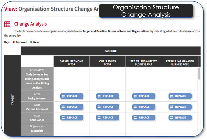 Organisation Structure Change Analysis