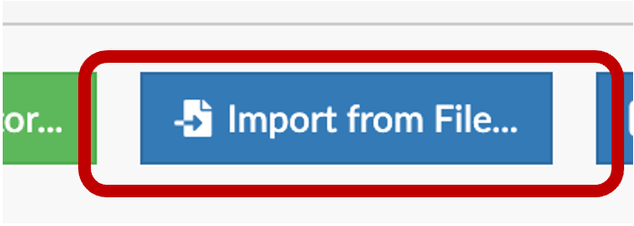 Import editor from file