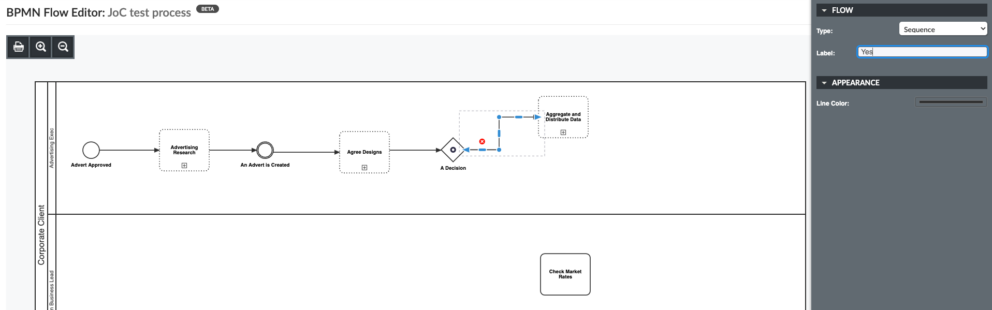 BPMN Flow Editor – Beta | The Essential Project