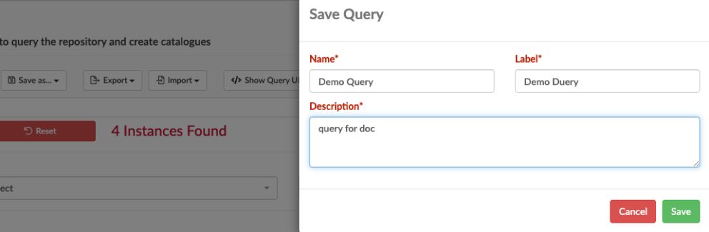Dqt Save As Query